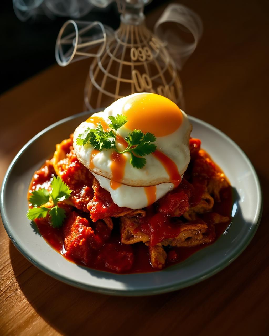 Spicy Pork Chilaquiles